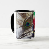 15 onces. tasse de sonnerie comportant la mouche (Devant gauche)