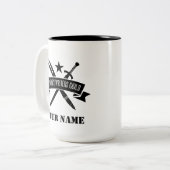 15 onces. tasse faite sur commande de MWG (Devant gauche)