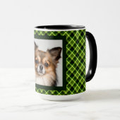 15 onces. Tasse faite sur commande de photo de (Devant droit)