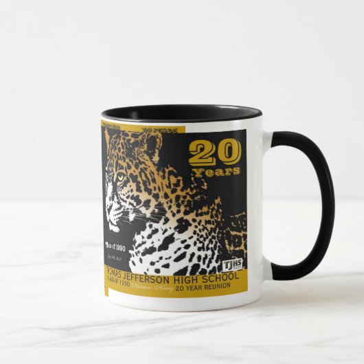 15 onces TJHS tasse en céramique de 20 ans (Droite)