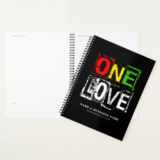 15 One Love Planner (Display)