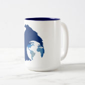 15 ounce two toned mug (Devant droit)