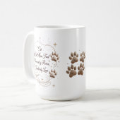 15 oz Chat Maman Mug - Alimenté par Purrs, Aliment (Devant gauche)