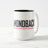 15 oz de tasse de café à deux tons (Devant droit)