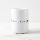 15 oz de tasse de café blanc inspirationnel (Centre)