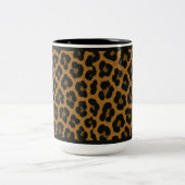 15 OZ. KOFFIE MOK - "LEOPARD PRINT" (Center)