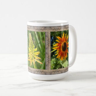 15 oz. Koffie-Mok met zonnebloemen Koffiemok
