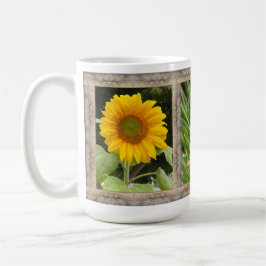15 oz. Koffie-Mok met zonnebloemen Koffiemok