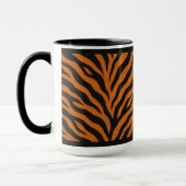 15 OZ. KOFFIE MOK - "TIGRESS PRINT" (Links)