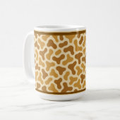  15 OZ. MUG CAFÉ - "AFRICA IMPRIMER" (Devant gauche)
