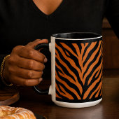 15 OZ. MUG CAFÉ - "TIGRESS IMPRIMER"