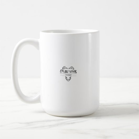 15 oz Mug de café pour maman et bébé Dragon (Gauche)
