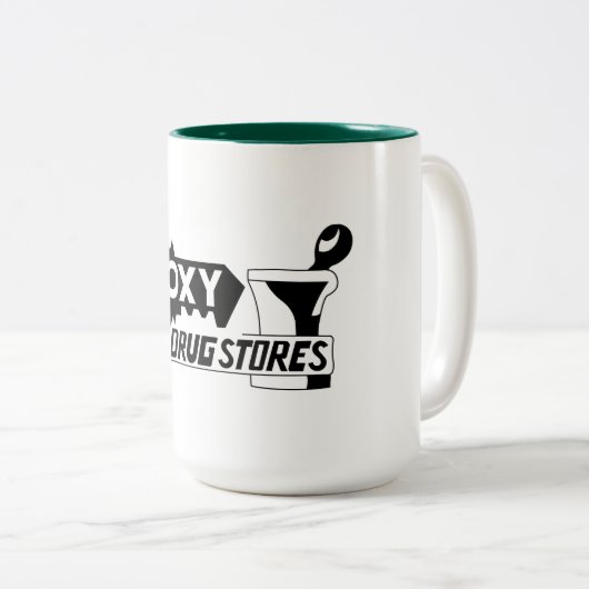 15 oz Mug Deux Tons (Devant droit)