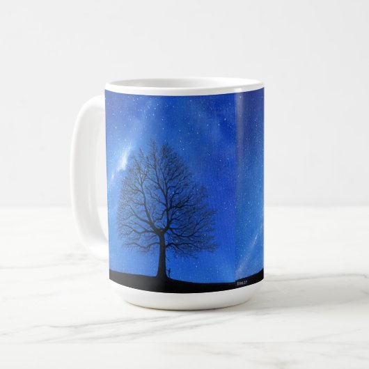 15 oz Mug - "The Heavens Declare" (Devant gauche)