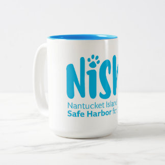 15 oz. NiSHA-Mok Tweekleurige Koffiemok