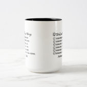 15 Oz Pensez à ces choses Mug - Philippiens 4:8 (Centre)