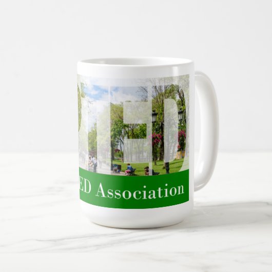 15 oz US CPTED Association Coffee Mok Park (Voorkant rechts)