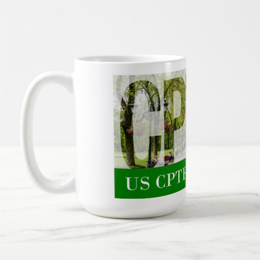 15 oz US CPTED Association Coffee Mok Park (Links)