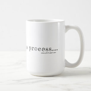 15 oz witte koffie mok inspirerend