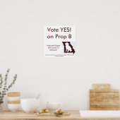 15" par 15" - OUI ! sur Prop B Poster (Cuisine)