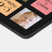 15 Photo, 6 Color Block sur Black (Coin)