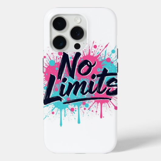 15 Pro Aucun coque iphone d'art de projection | Motivatio (Verso)