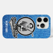 15 Pro Coque iphone de la mère de hockey (Verso (horizontal))