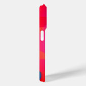 15 Pro Coque iphone de monogramme personnalisé Neon Gradi (Verso / Droite)