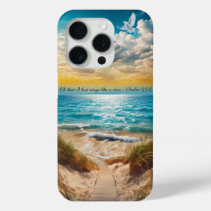 15 Pro Coque iphone de plage d'été avec inspirant Psaume