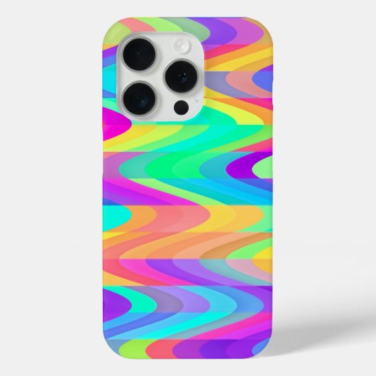 15 Pro Coque iphone de vagues Whimsical (Verso)