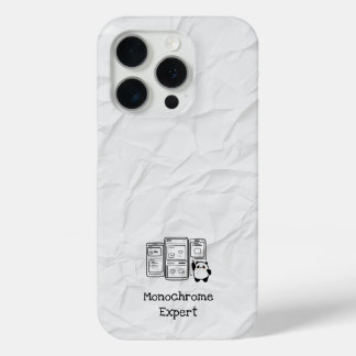 15 Pro Coque iphone expert monochrome