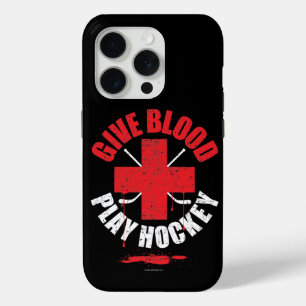 15 Pro Donne Du Sang. Jouer Hockey. iPhone 5 coque