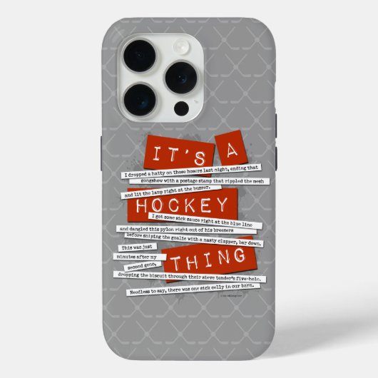 15 Pro Hockey Slang iPhone 5 coque (Verso)