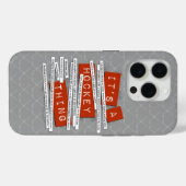 15 Pro Hockey Slang iPhone 5 coque (Verso (horizontal))