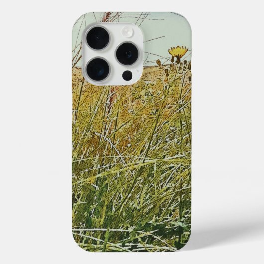 15 Pro iPhone / coque ipad "Fleurs sauvages" (Verso)
