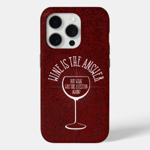 15 Pro Le Vin Est La Réponse Coque-Mate coque iphone
