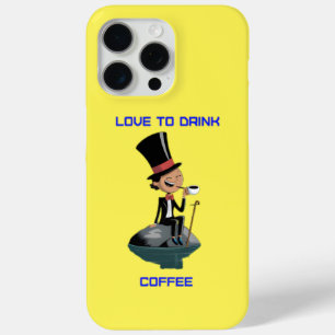 15 Pro Max Aimer boire du coque iphone de café