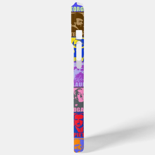 15 Pro Max Artiste | Pop Art moderne iPhone / coque ipad (Verso / Gauche)