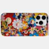 15 Pro Max beau autocollant de fleur iPhone / coque ipad (Verso (horizontal))