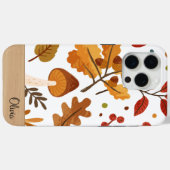 15 Pro Max belle coque iphone à thème automne (Verso (horizontal))