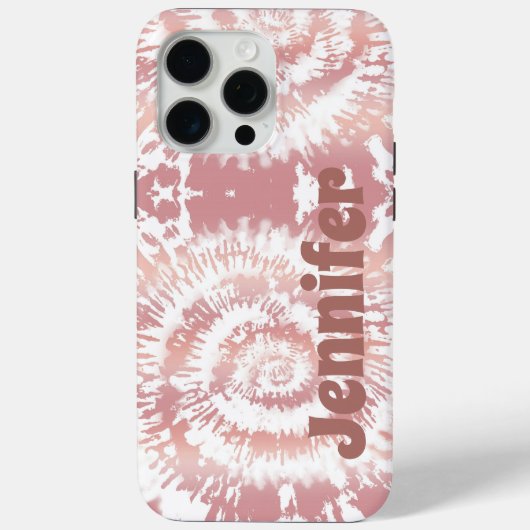 15 Pro Max Boho Tie Dye iPhone / coque ipad (Verso)