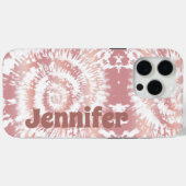 15 Pro Max Boho Tie Dye iPhone / coque ipad (Verso (horizontal))