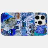 15 Pro Max Collage de psaumes cosmiques coque iphone esthétiq (Verso (horizontal))