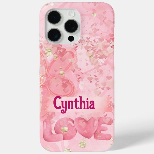 15 Pro Max Coque iphone Abstrait de luxe (Verso)