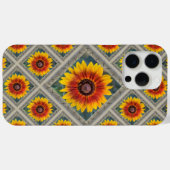 15 Pro Max Coque iphone avec les tournesols de Susies (Verso (horizontal))