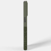 15 Pro Max Coque iphone de fractionnement vert Moss personnal (Verso / Droite)