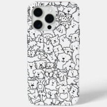 Coque iphone Doodle Dog