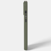 15 Pro Max Coque iphone double tonus vert mousse personnalisé (Verso / Gauche)