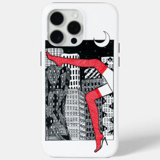 15 Pro Max Coque iphone élégant avec une photo d'une femme