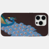 15 Pro Max Coque iphone imprimé Peacock (Verso (horizontal))